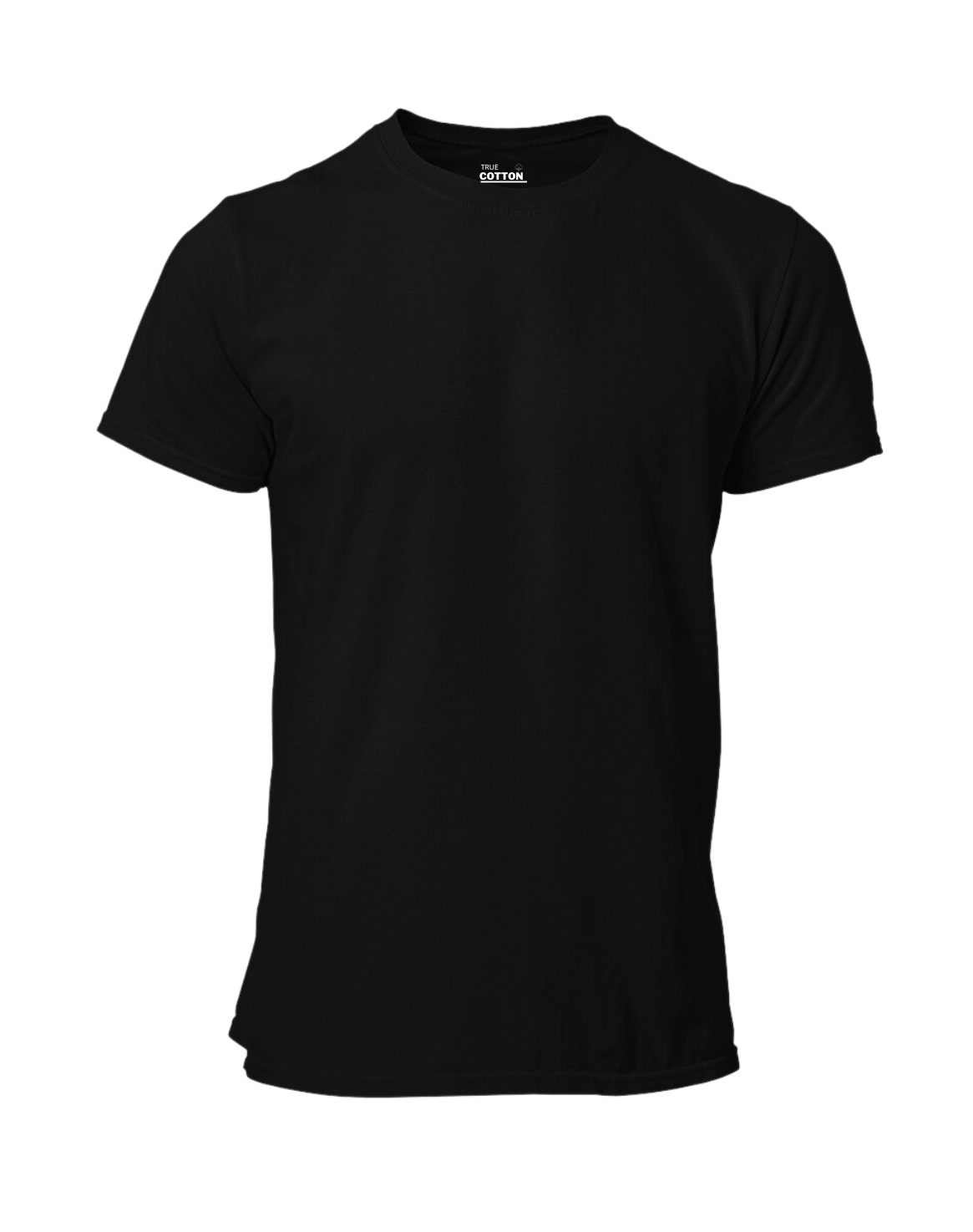 Men's 100% Cotton Premium Round Neck Tshirts - Black