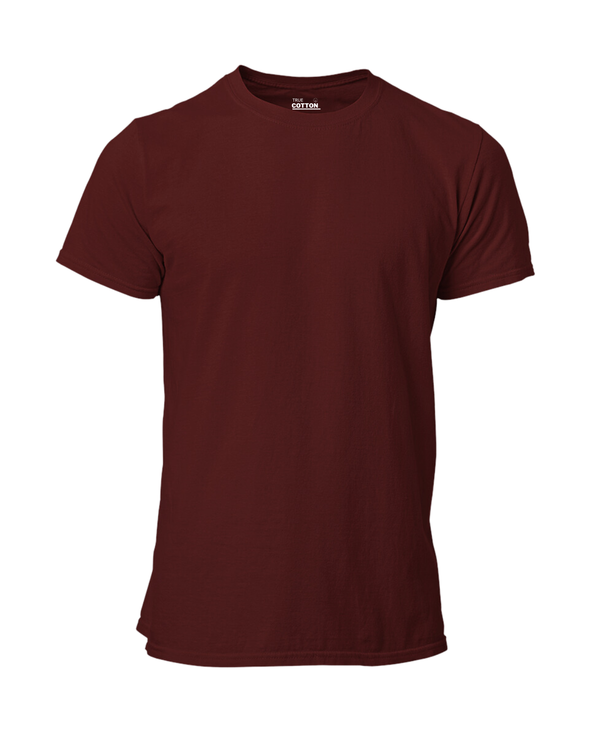 Men's 100% Cotton Premium Round Neck Tshirts - Maroon